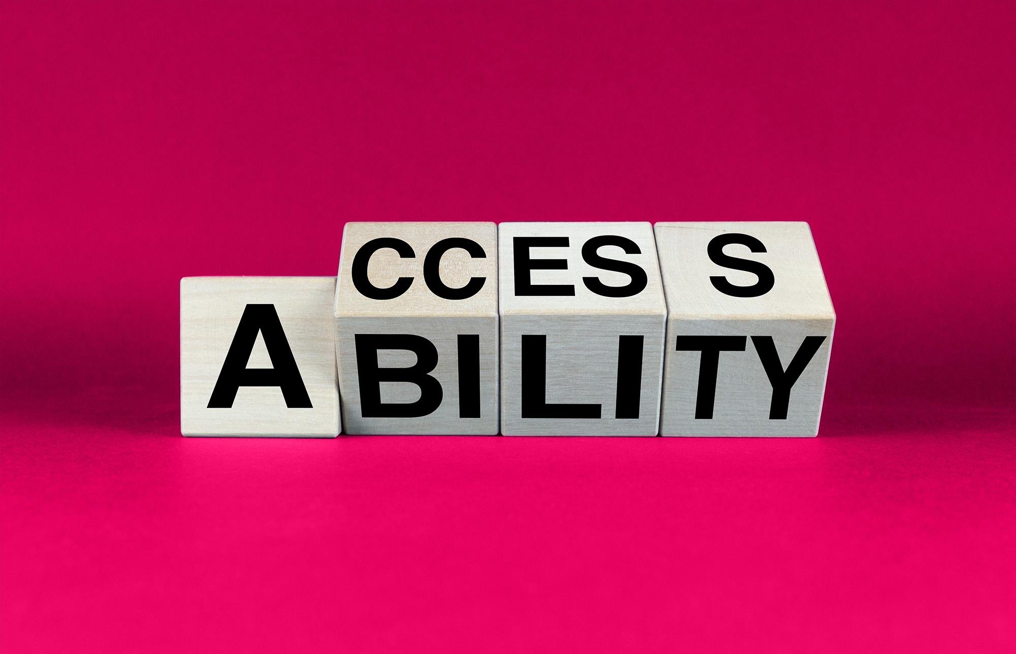 Slika črk Accessibility (Dostopnost)
