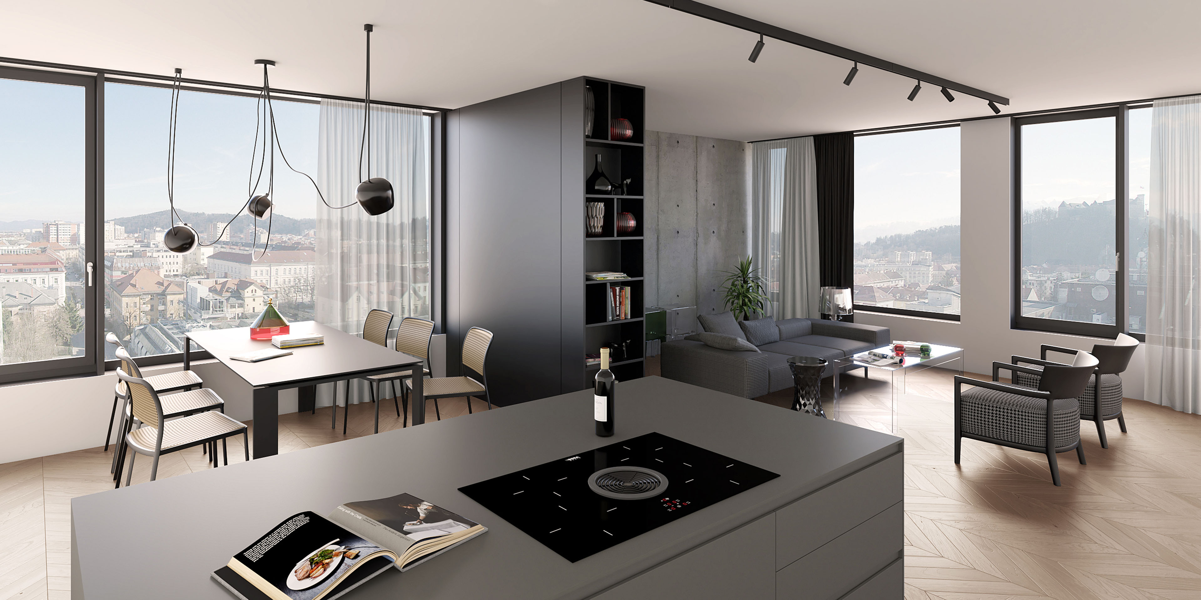 NEU Residences 03 Stanovanje XL 3840x1920