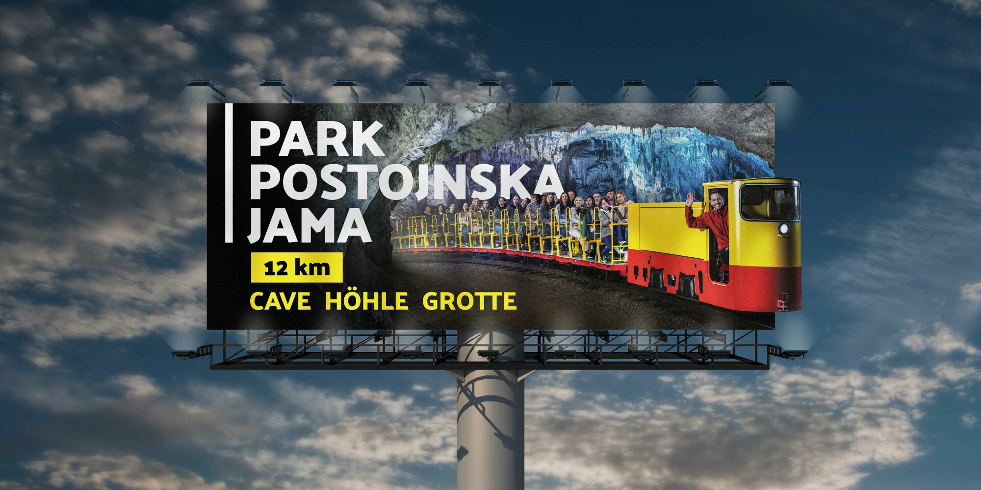 Zunanje oglaševanje za Park Postojnska jama